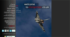 Desktop Screenshot of chrispirson.co.uk